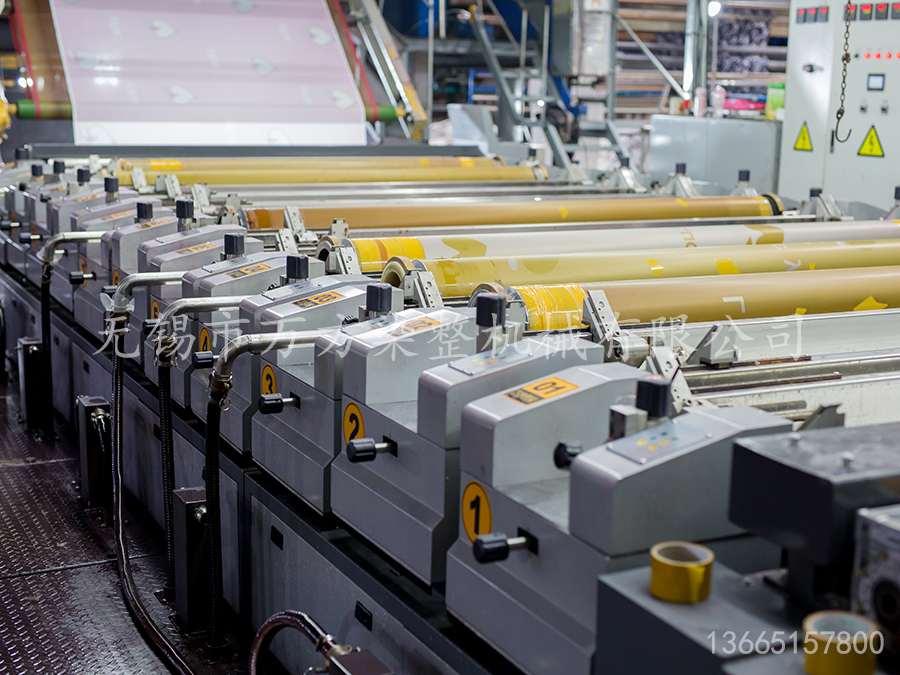 多色磁棒圆网印花机